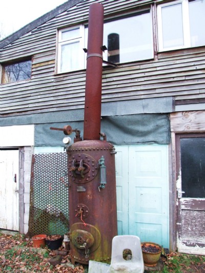 09.01.09 Oldwood (Rangeworthy) Colliery, on site relics