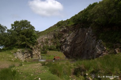 Photographs Of Ord Quartzite Quarry (Photo ref 95037)