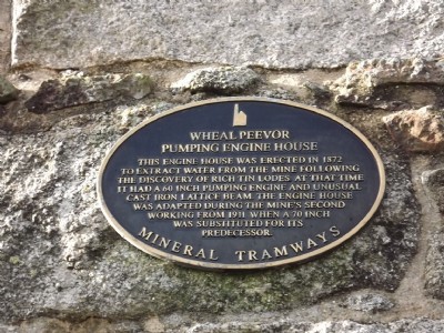 Pumping engine house plaque