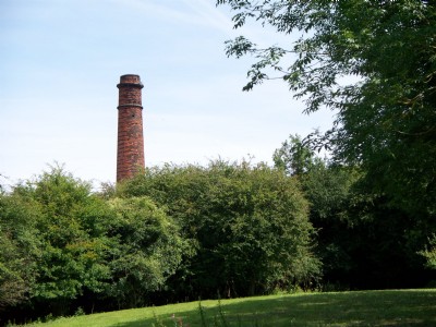 Remaining chimney, Parkfield Colliery