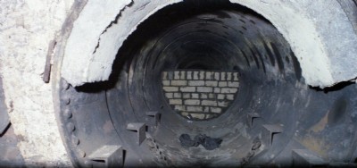 Inside boiler 1980