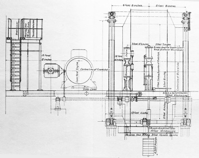 Scan of section through No 1 Engine