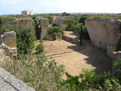 Old Hand Cut Pits