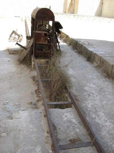 Quarrying Machine and track