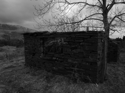 Hut on connection to Nantlle tramway