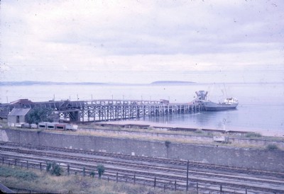 Exchange sidings and Shipping Pier ca 1968