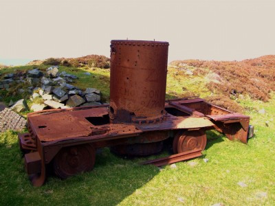 Penmaenmawr Granite Quarry 16.04.08 De Winton Loco