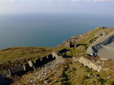Penmaenmawr Granite Quarry 16.04.08 -Incline