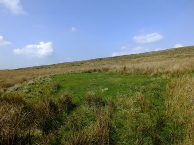Shaft mound to NE
