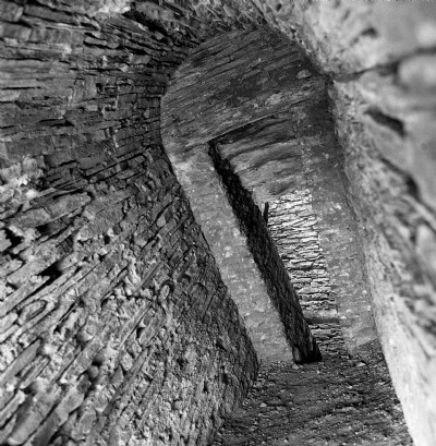 View into Engine shaft, Penrhiw 1975