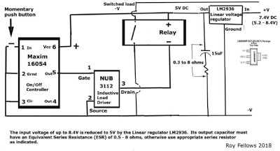 Scorpion TGX Lockdown controller circuit schematic