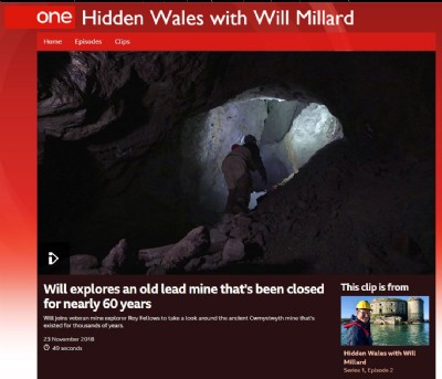 Hidden Wales BBC TV Cwmystwyth Mines