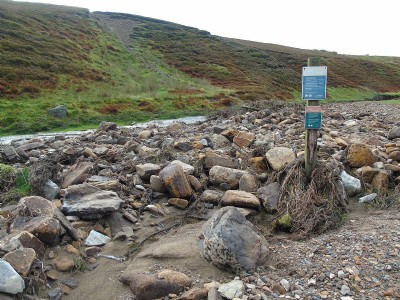 Swaledale flood damage 2019