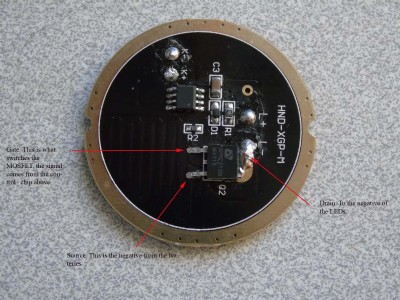 Driver used in a cheap eBay torch