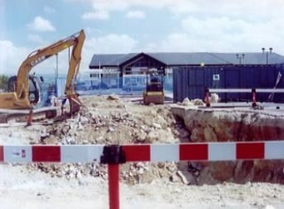Tesco St Ives car park 2003