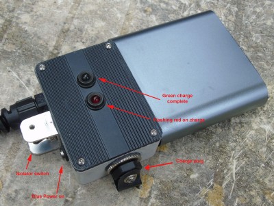 Scorpion X16 battery with functions