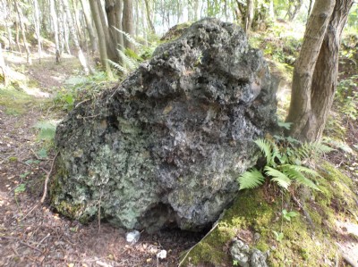 slag block , codnor forge site