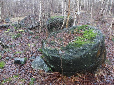 slag cylinders , jacksdale forge site