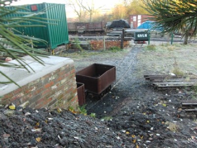 adit mine display at the midland railway centre butterley
