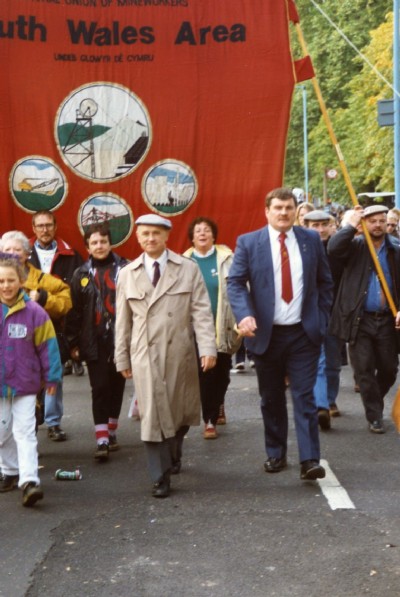 On the March in London.