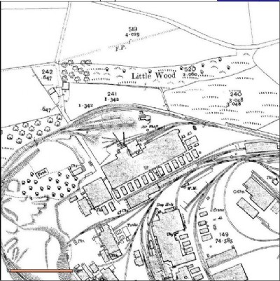 Farnley Forge Yard in 1910