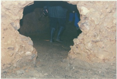 Connection between chambers.