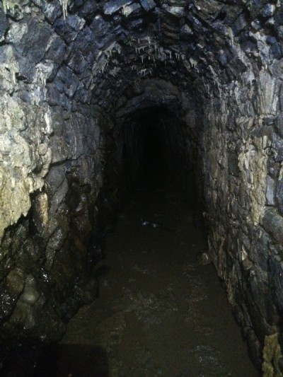 Stone lined portal