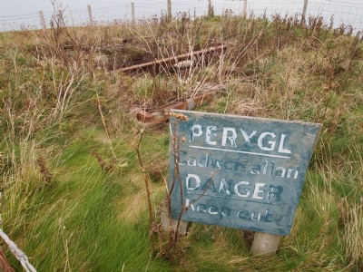 Shaft Above Porth Newydd