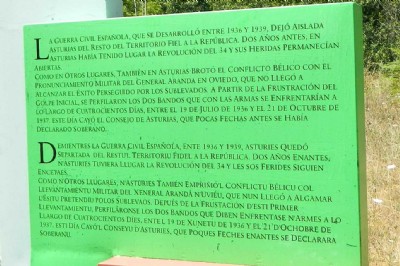 Info Board - close-up