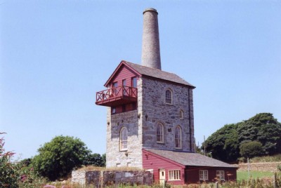 Porthtowan.Scorrier- Wheal Rose whim eng hse.- 17.06.99