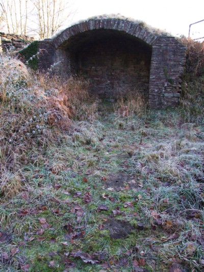 09.01.09 Ram Hill Pit, Dramway Terminus Sleeper blocks
