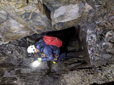Pitch down shaft from floor 3-4