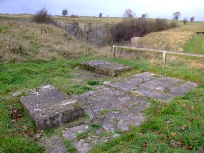 Redhill Quarry - Machinery base 20.11.08
