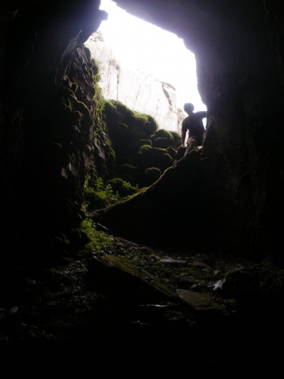 Looking out of Fisher bank