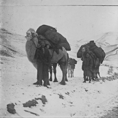 At the mine 1910