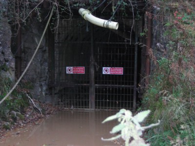 Gated entrance and adit 2007