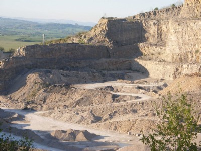 General view of Sandside, the worked out lower section.