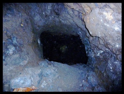 Hole in floor