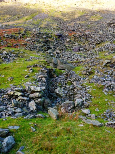 Level no. 1 entrance cutting