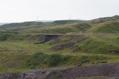 2014 collapse, viewed from  east
