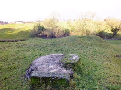 Shaft cap and mound