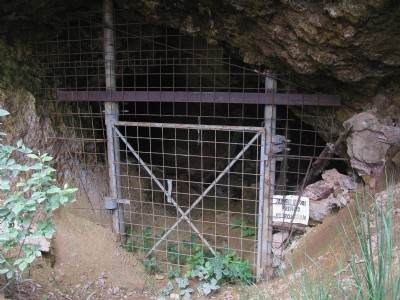 Entrance to workings