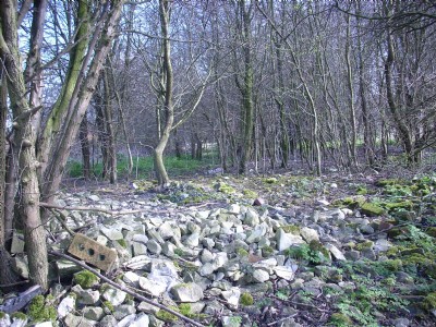 Pit site and shaft area