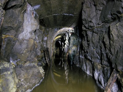 Nimrod in the concrete lined 1930s tunnel
