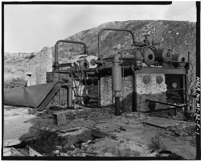 RUINS OF THE BOILERS (VIEW TO THE NORTHEAST)