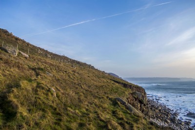 The Sparse Remains of South Levant, From the Head of the Cliffs below Carn Ding Dong