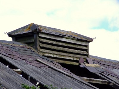 27.08.09 South Skelton - stable roof detail