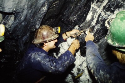 Working inside Llechfraith