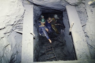 Working inside Llechfraith