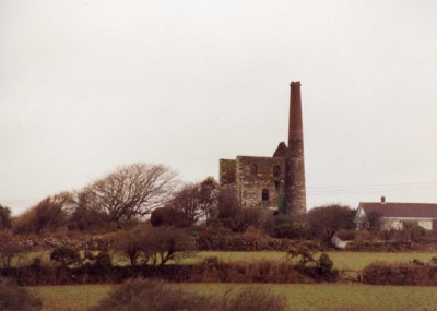 North Treskerby 80 inch pump eng hse at Doctors shaft- 12.01.98